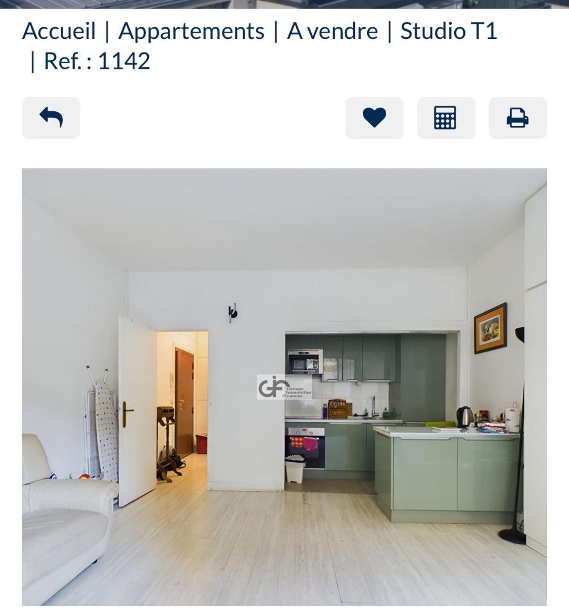Appartamento Small Cosy In Parigi