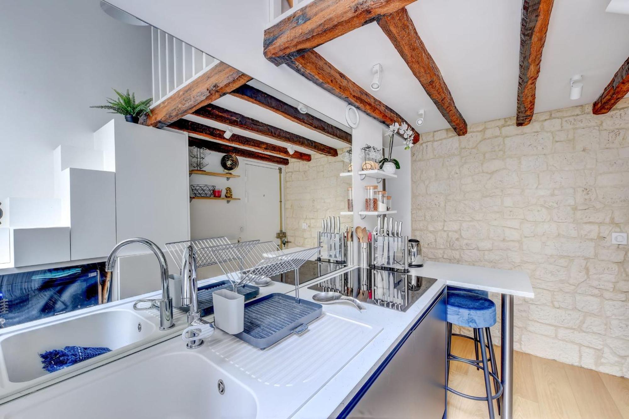Le Renaud - Le Marais - Wifi - Balcon Parigi
