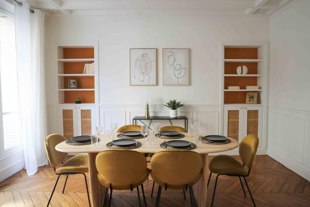 Appartamento Charming 3 Bedroom Haussmannien In 17th *
