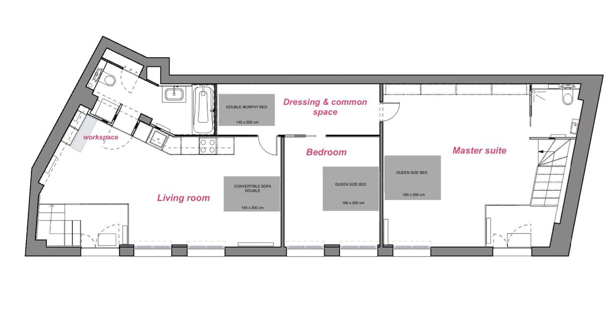 Spacious 90sqm - Zen Latin District - Notre-dame