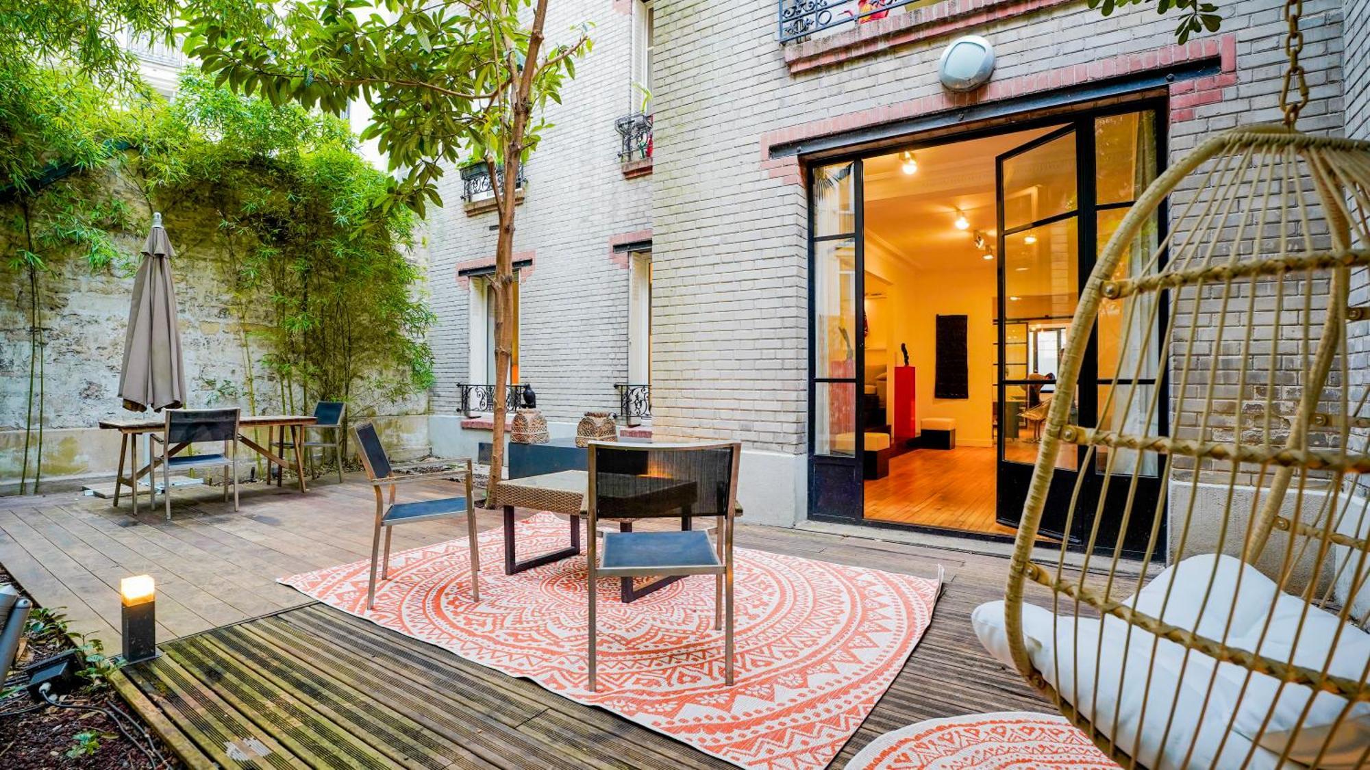 Luxury Jungle Loft With Private Garden, Jacuzzi & Hammam Appartamento