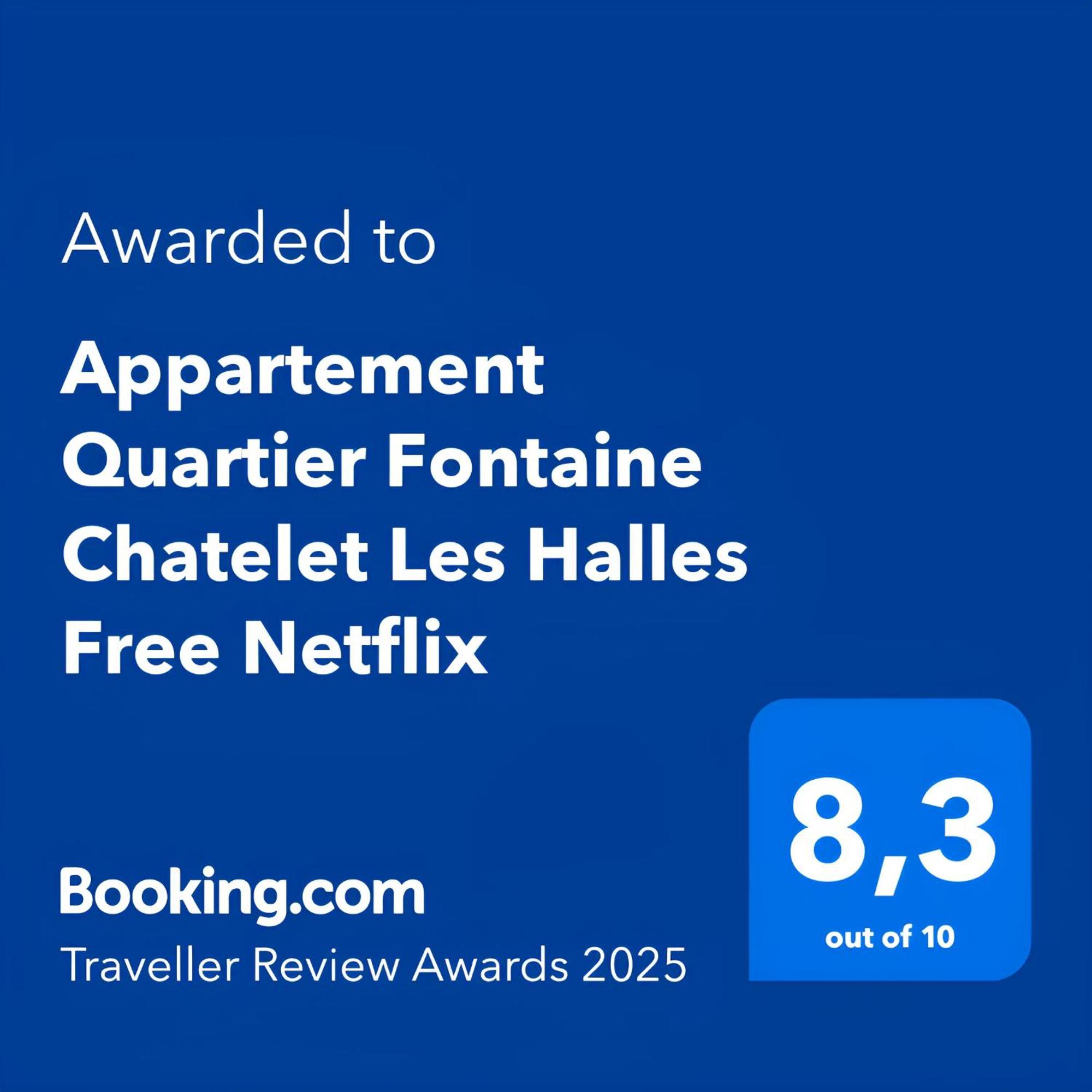 Quartier Fontaine Chatelet Les Halles Free Netflix Parigi