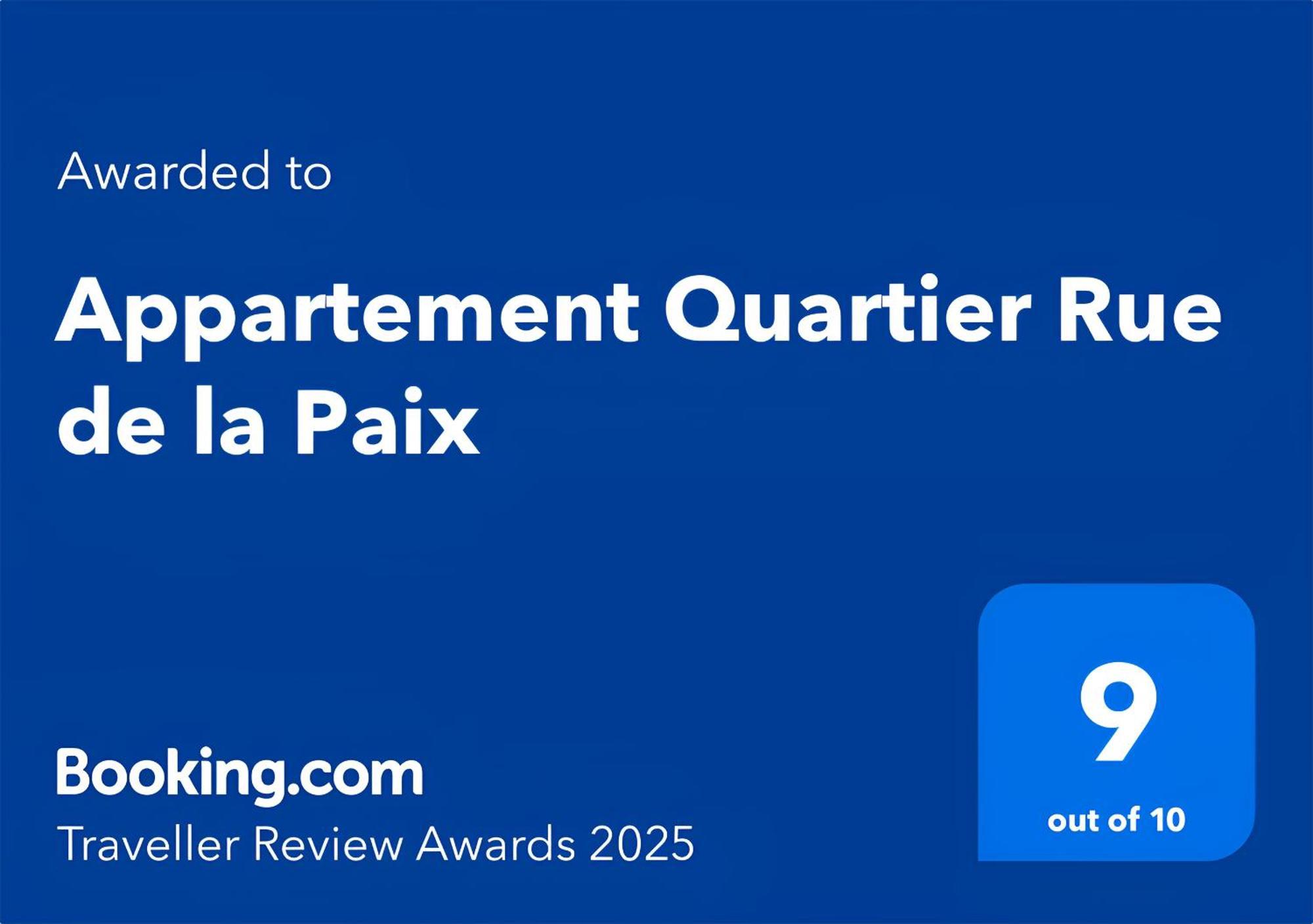 Appartamento Quartier Rue De La Paix Free Netflix