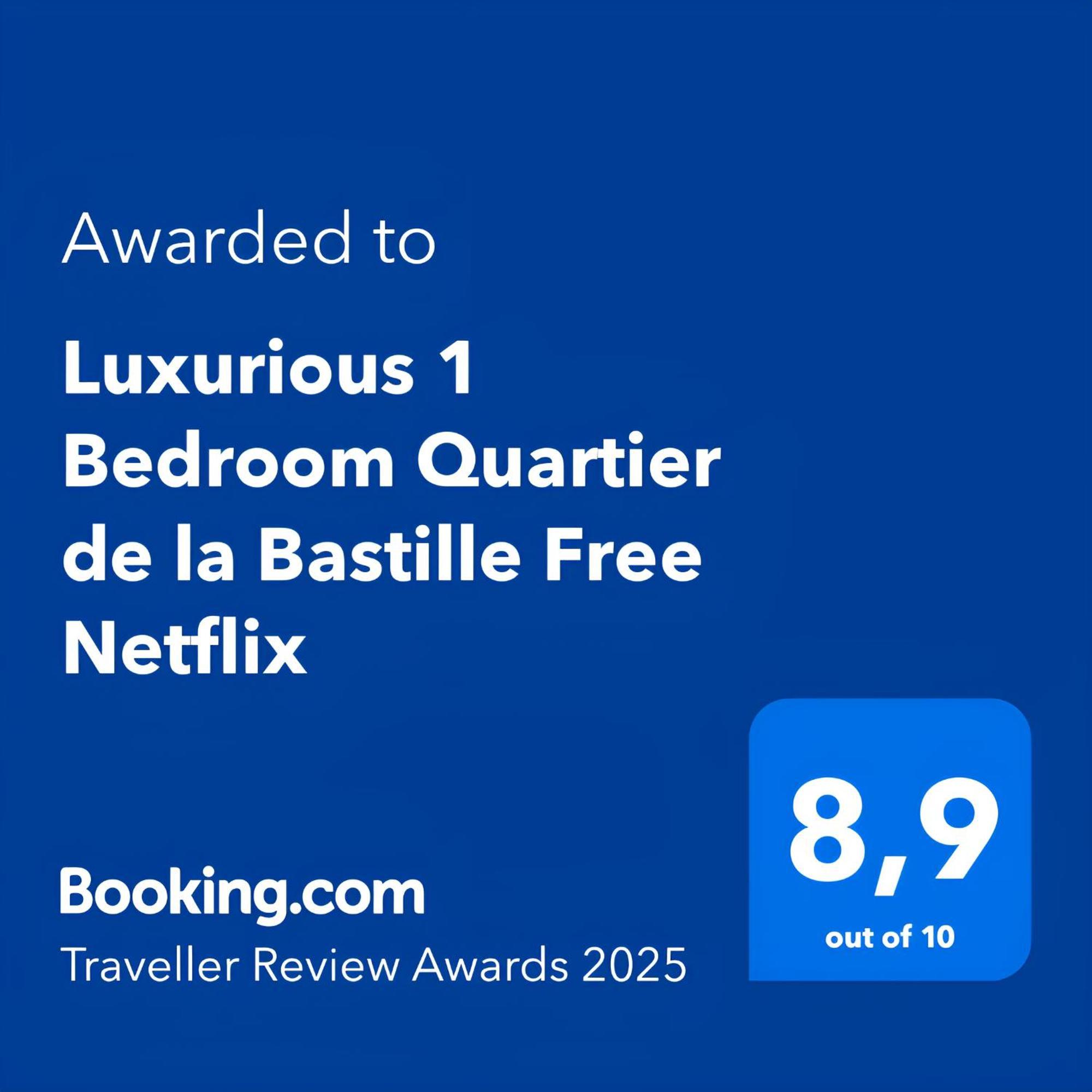 Luxurious 1 Bedroom Quartier De La Bastille Free Netflix Appartamento