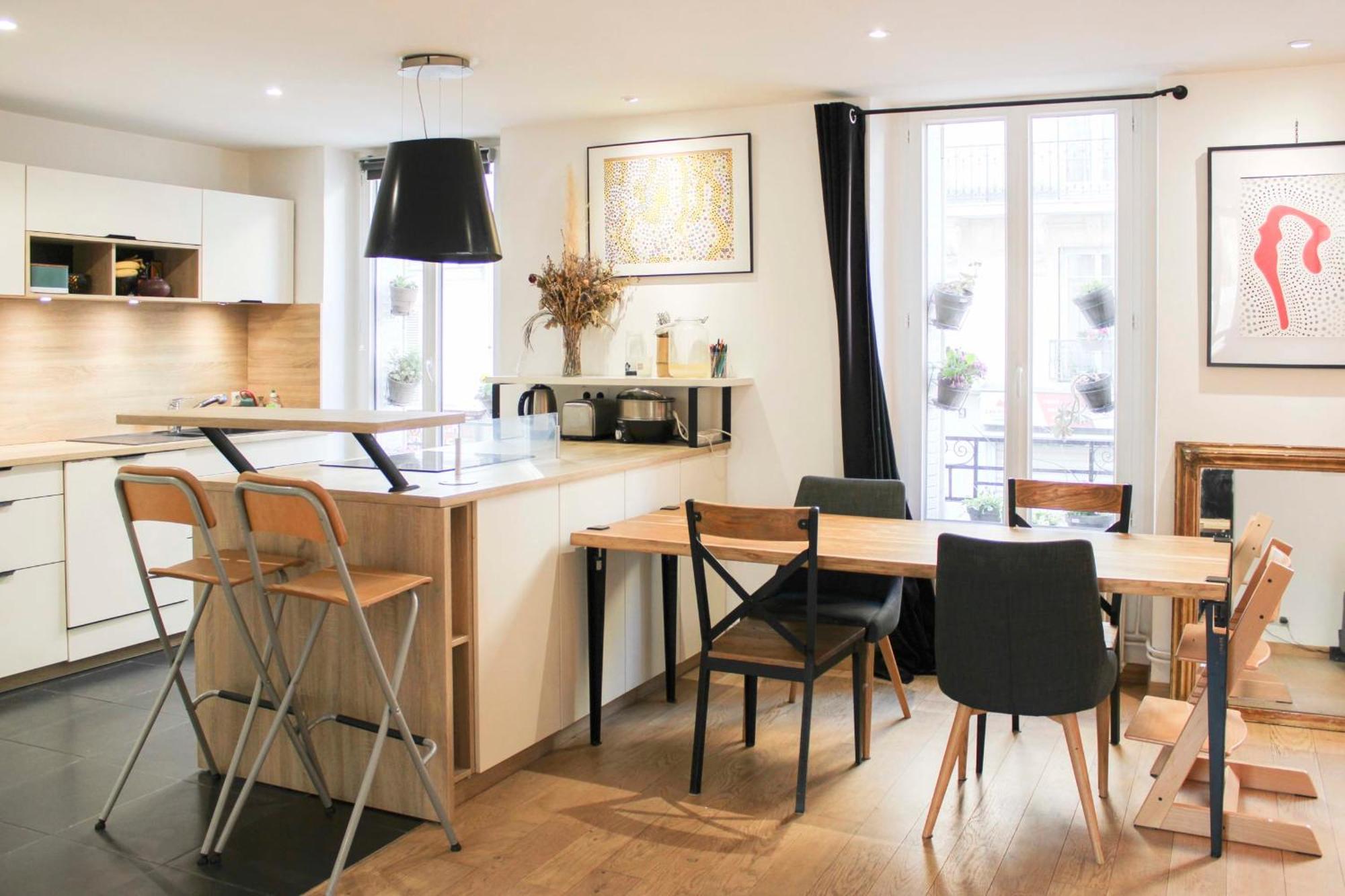 Spacious T4 With Wifi Near Bercy Parigi