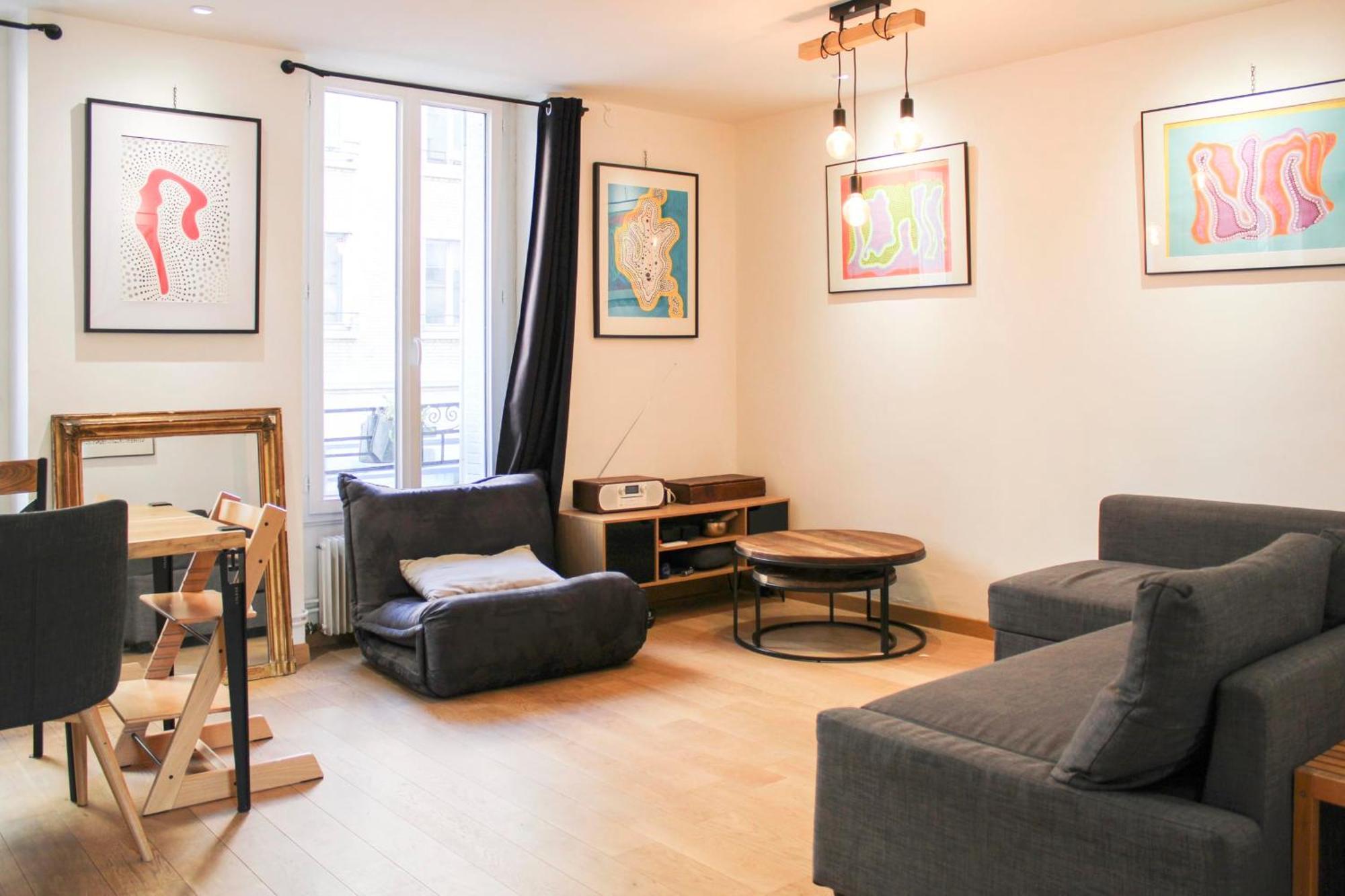 Spacious T4 With Wifi Near Bercy Parigi