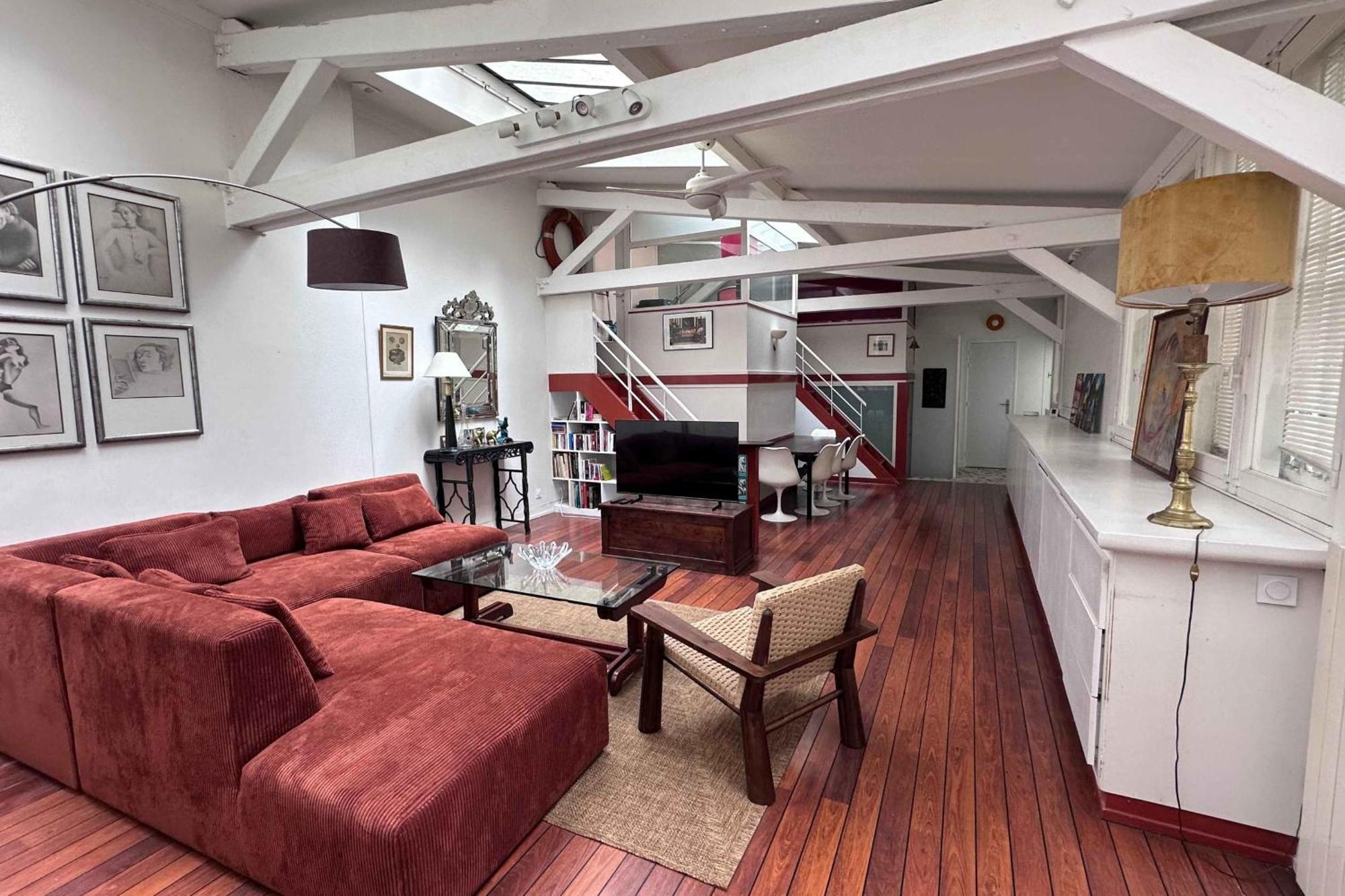 Atypical Loft In The Heart Of The Marais Appartamento
