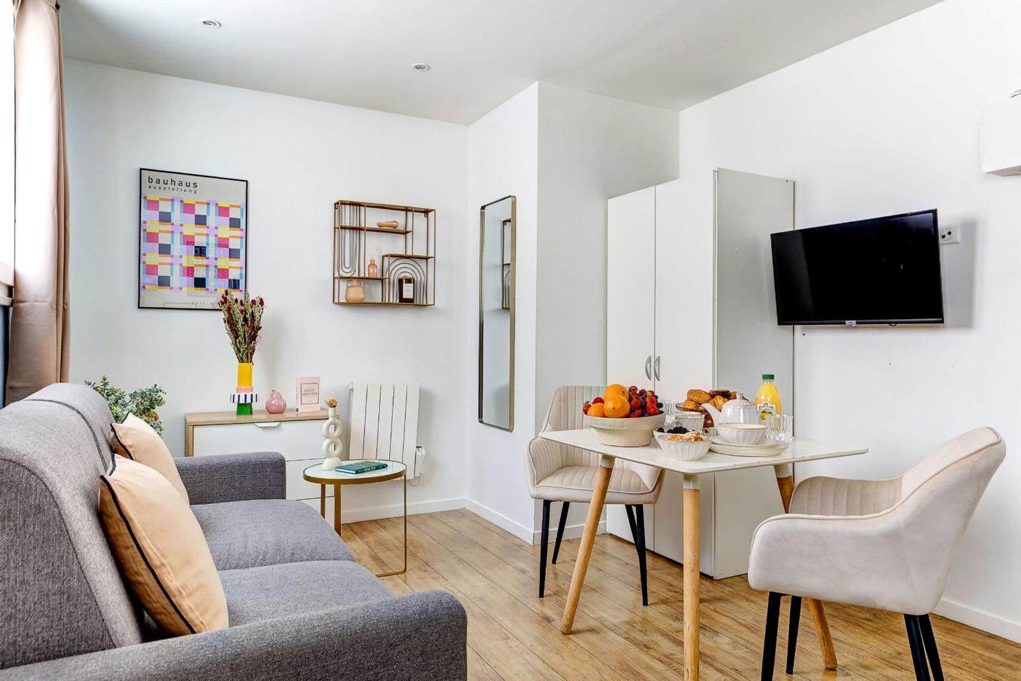 Cosy Au Coeur De Pres Des Buttes-chaum Appartamento Parigi