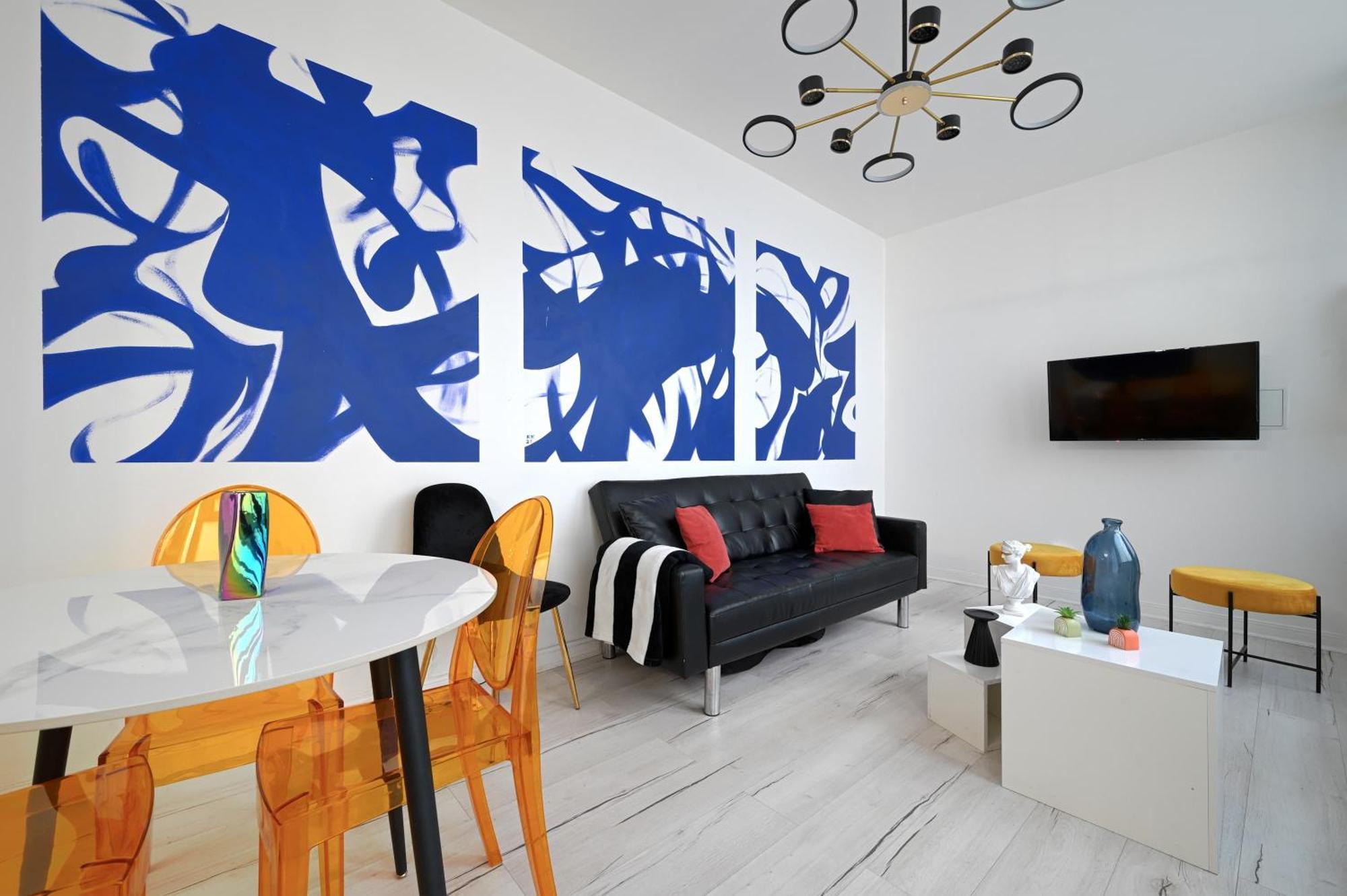 Appartamento Large With Modern Art Vibes Perfect For 3