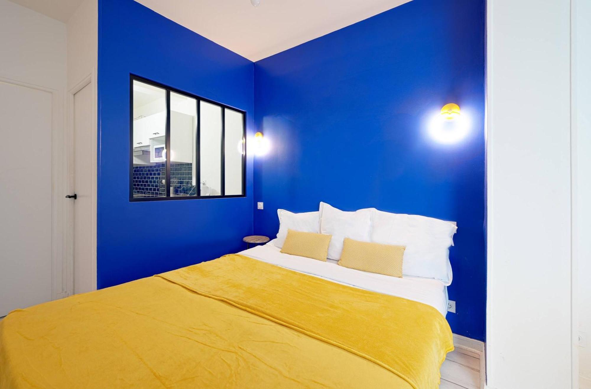 Appartamento Large With Modern Art Vibes Perfect For 3 Parigi