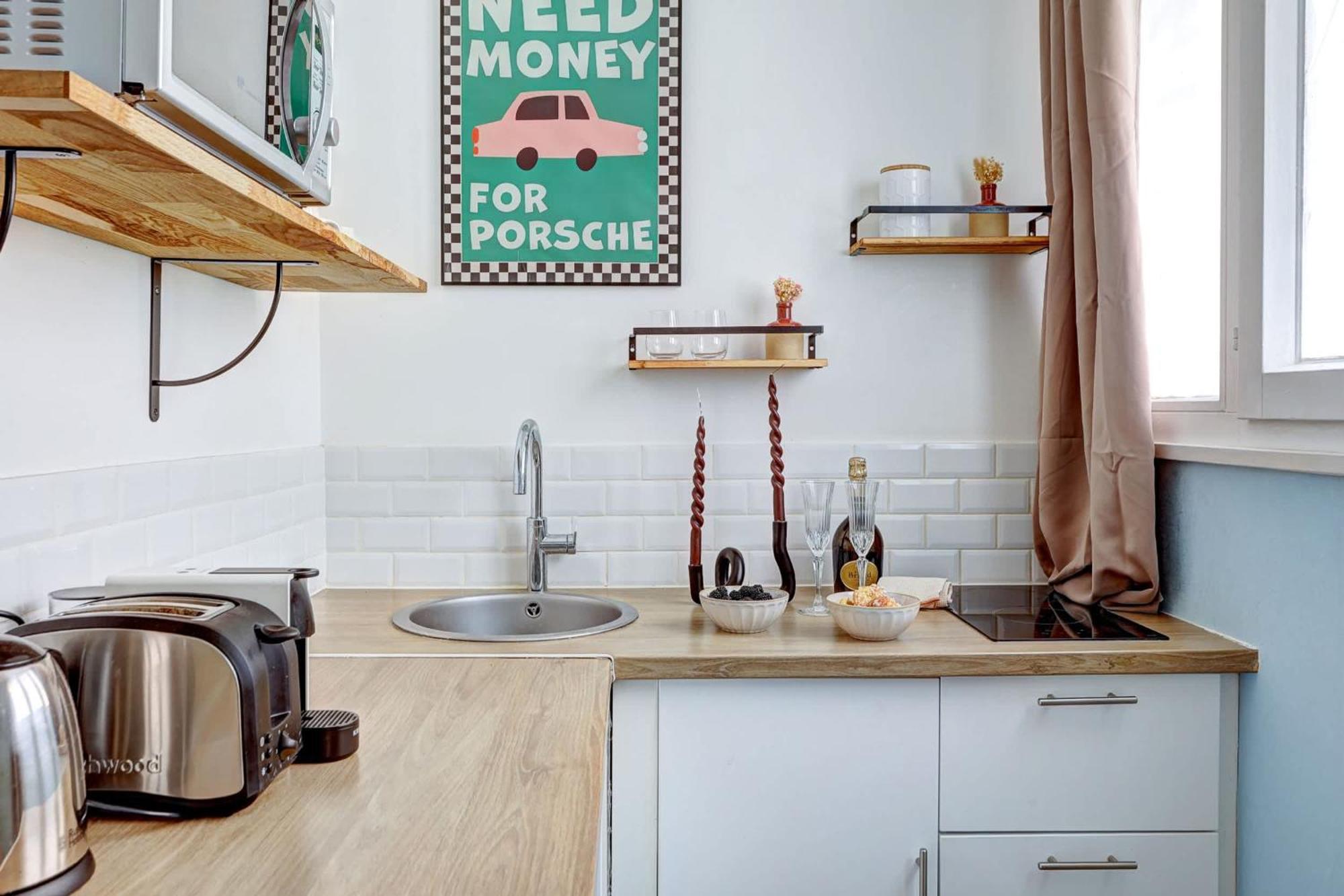 Cosy Au Coeur De Pres Des Buttes-chaum Appartamento Parigi