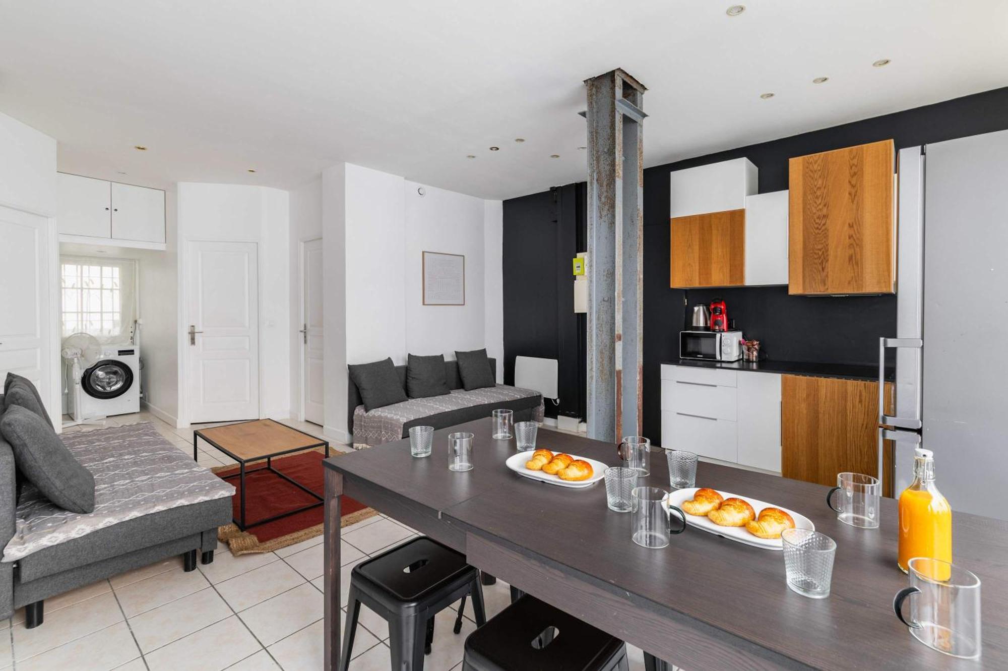 Apartment Familial Proche Des Commerces - 8p - Flat-guest Paris