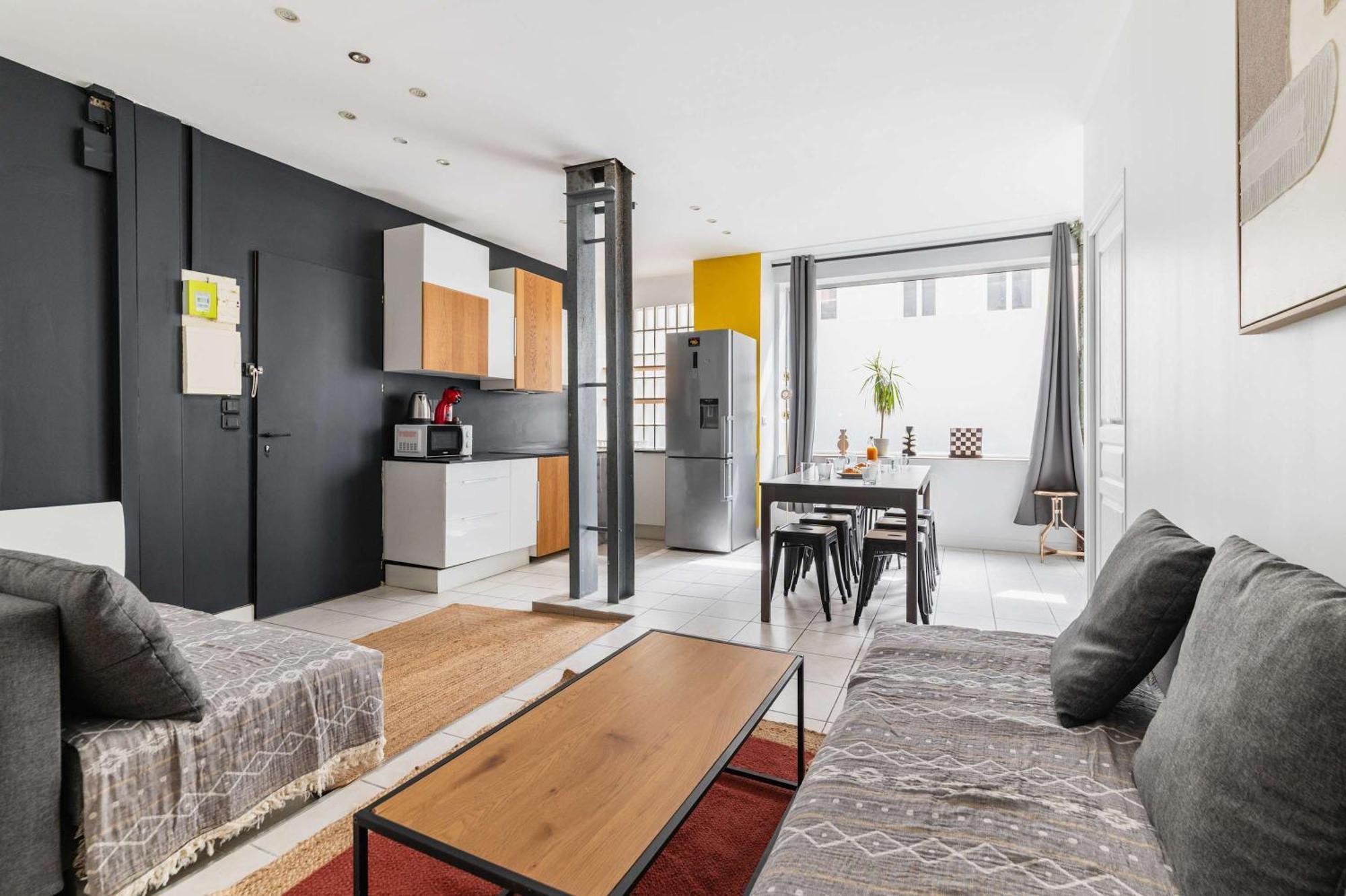 Familial Proche Des Commerces - 8p - Flat-guest Apartment