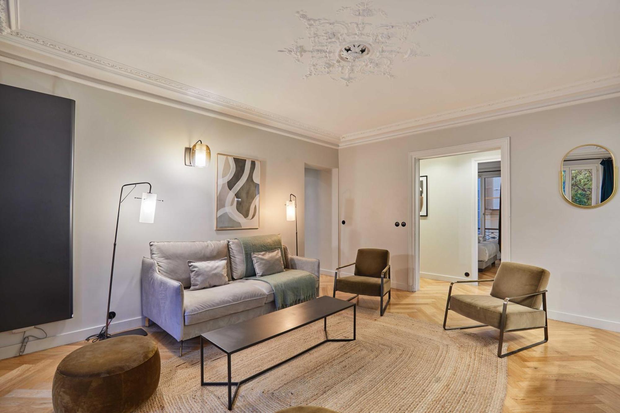 Magnificent - 3br- 8p - Batignolles Apartment *