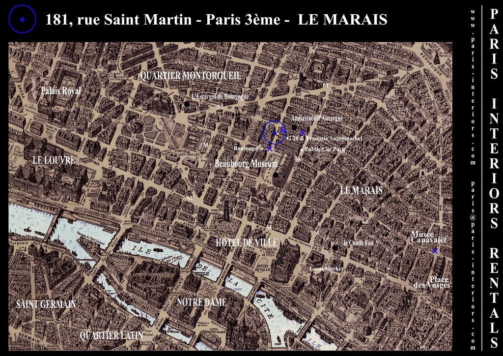Appartamento Interiors - Le Marais Louvre - Notre Dame *