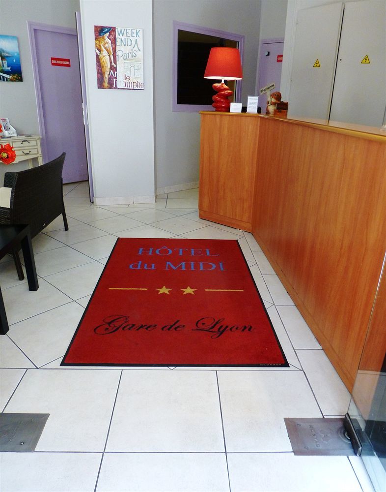 Du Midi Gare De Lyon Hotel 2*