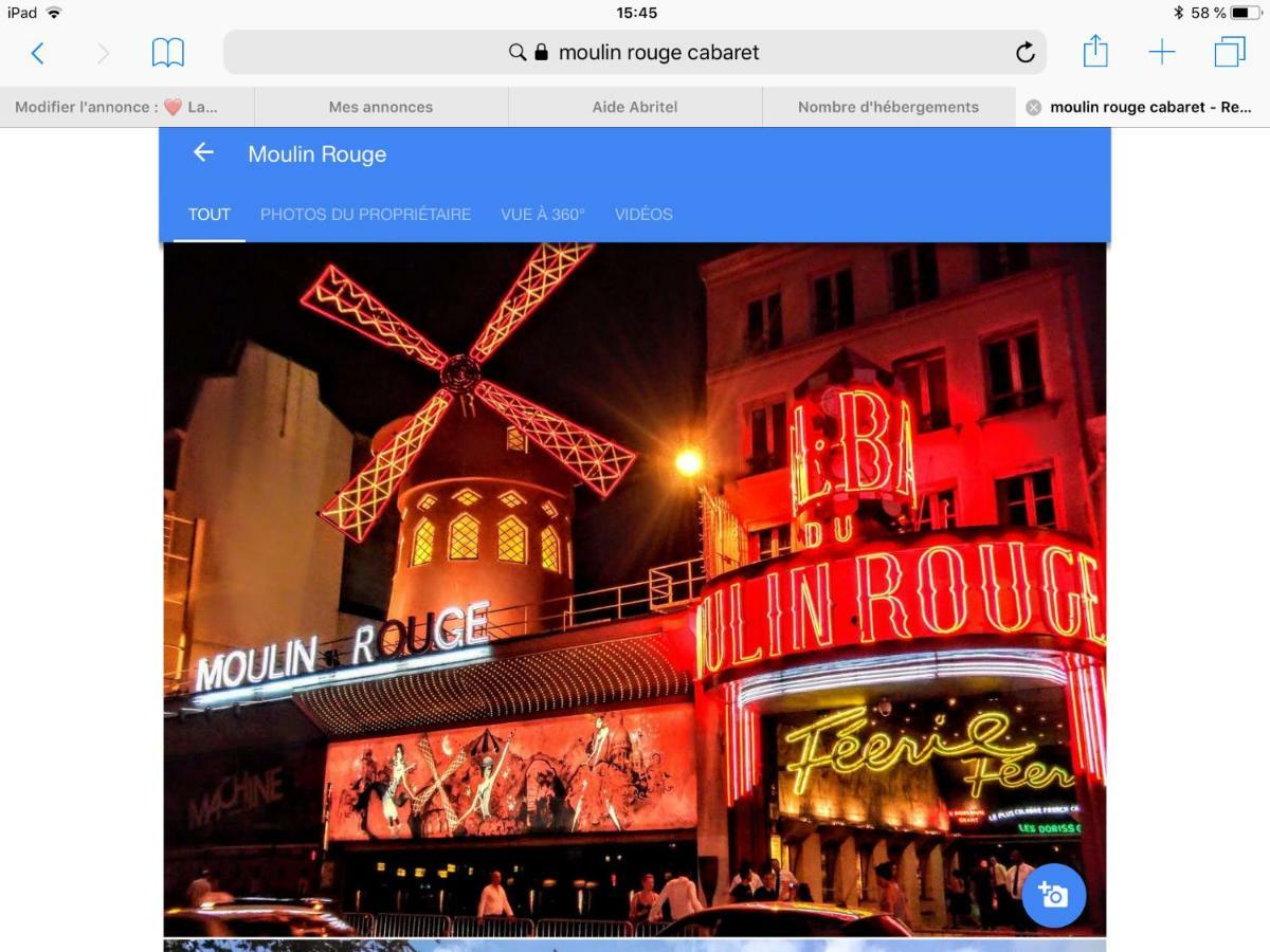 Métro Pigalle,garçonnière 25 M2, 3 Per, Cabarets Théâtres,restaurants,tout Confort * Parigi