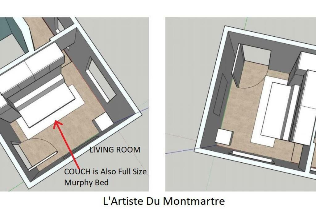 Artiste Du Montmartre Apartment *