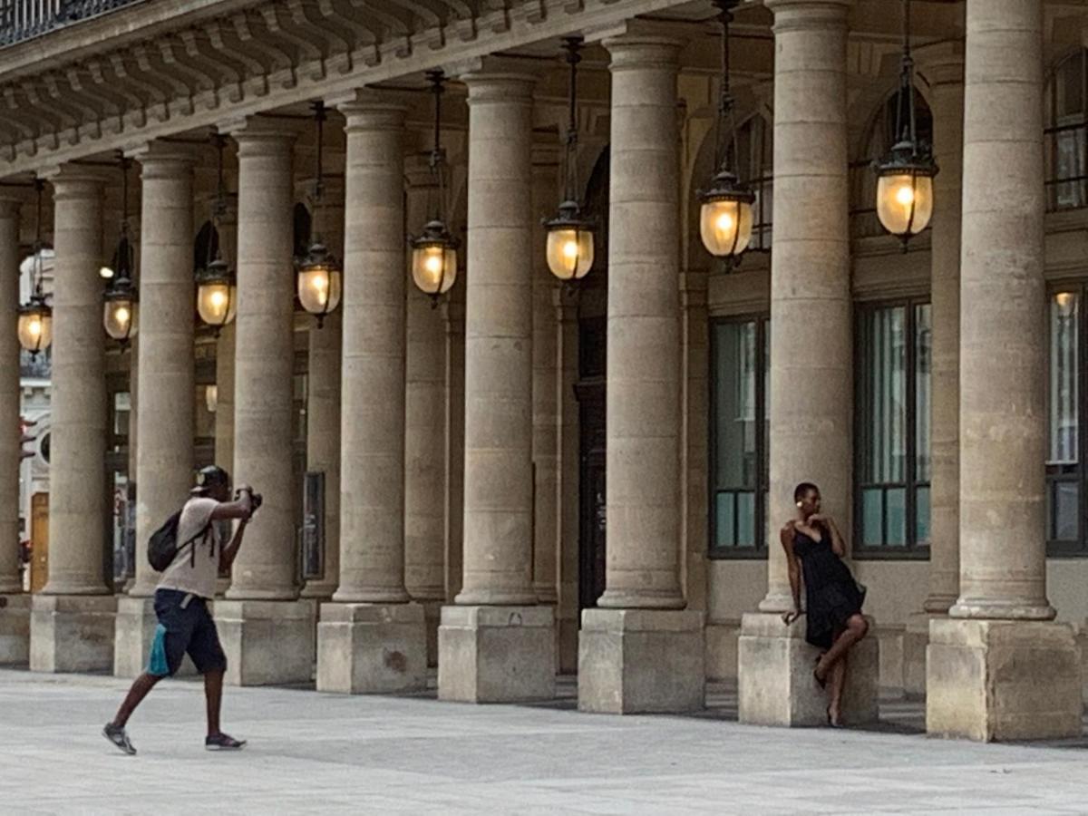 Near Louvre, *