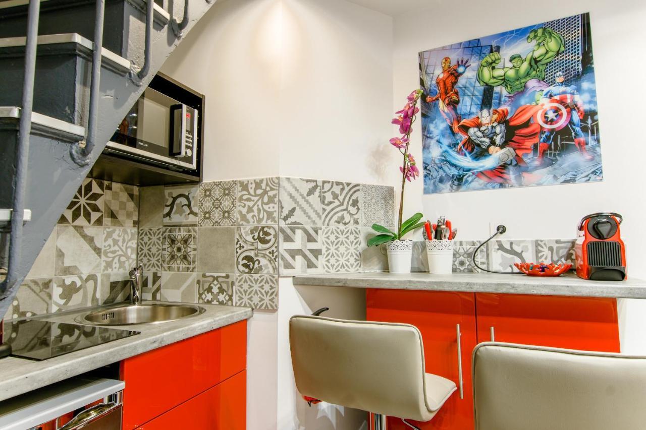 25 - Fun Duplex In Montorgueil Appartamento Parigi