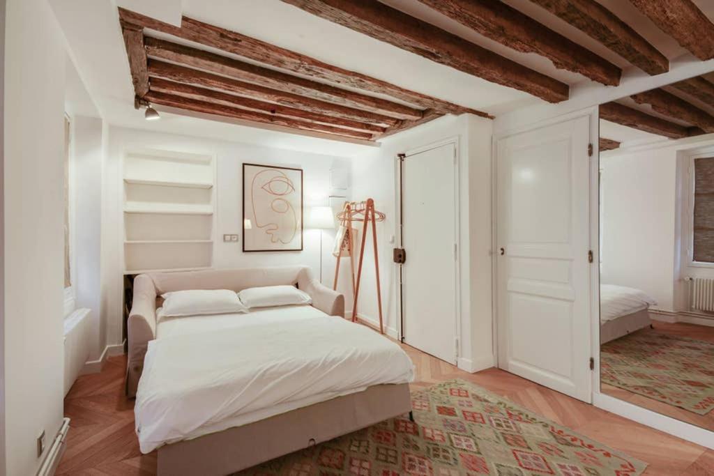 Cosy & Bright Under The Beams On Place Dauphine Id 319 Appartamento
