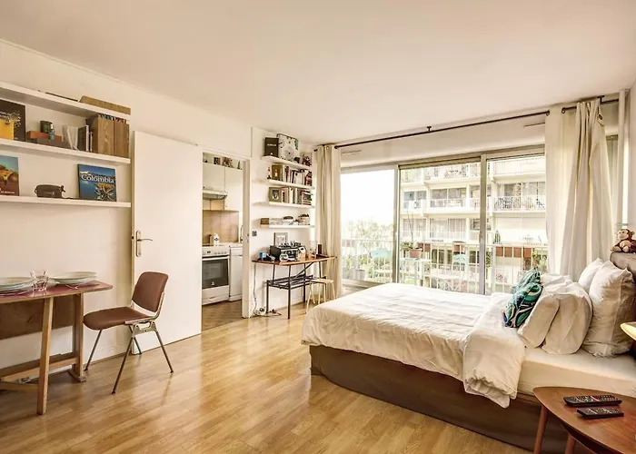 Beautiful Big Studio Apartment In Paris Rue Saint