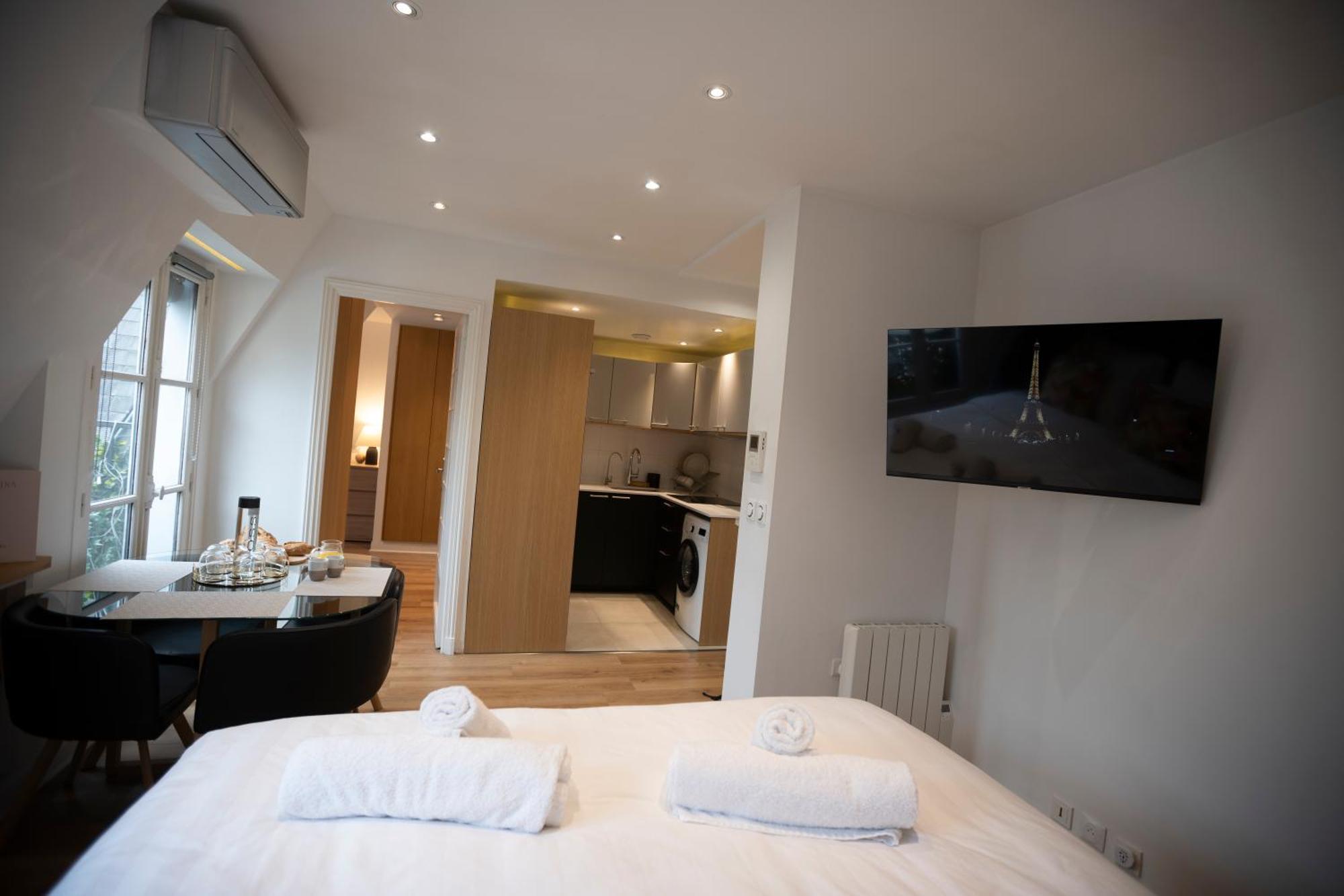 Pompidou 3, Rue Simon Le Franc - 4 Places Apartment Paris