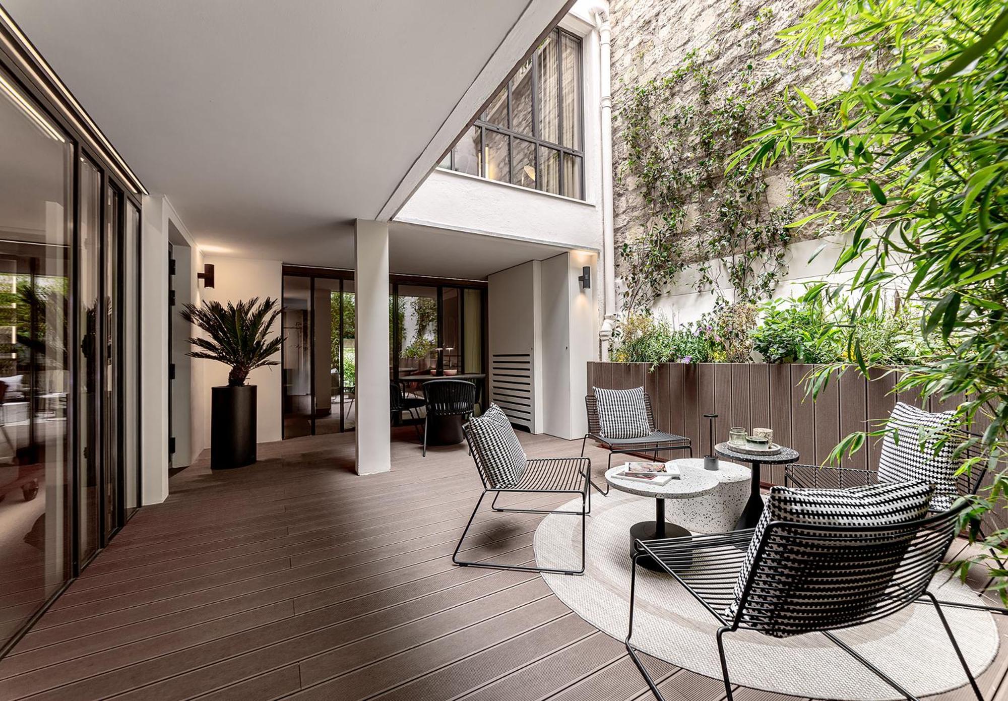 Appartamento Luxury In Old Marais, 3 Bedroom Patio, Sauna, Fitness Room, Ac