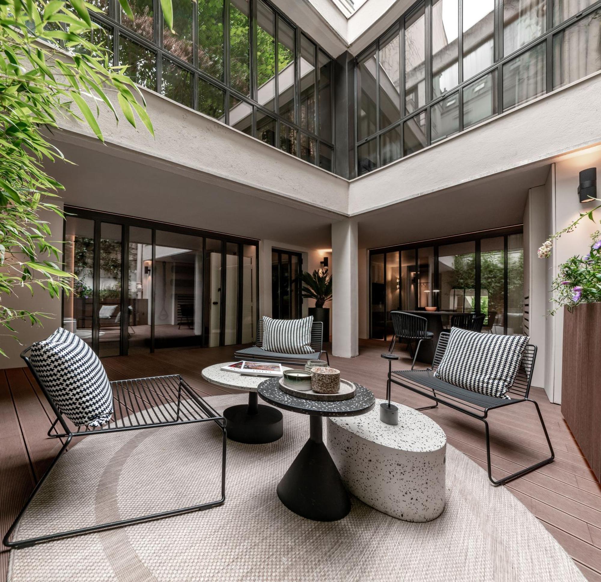 Appartamento Luxury In Old Marais, 3 Bedroom Patio, Sauna, Fitness Room, Ac