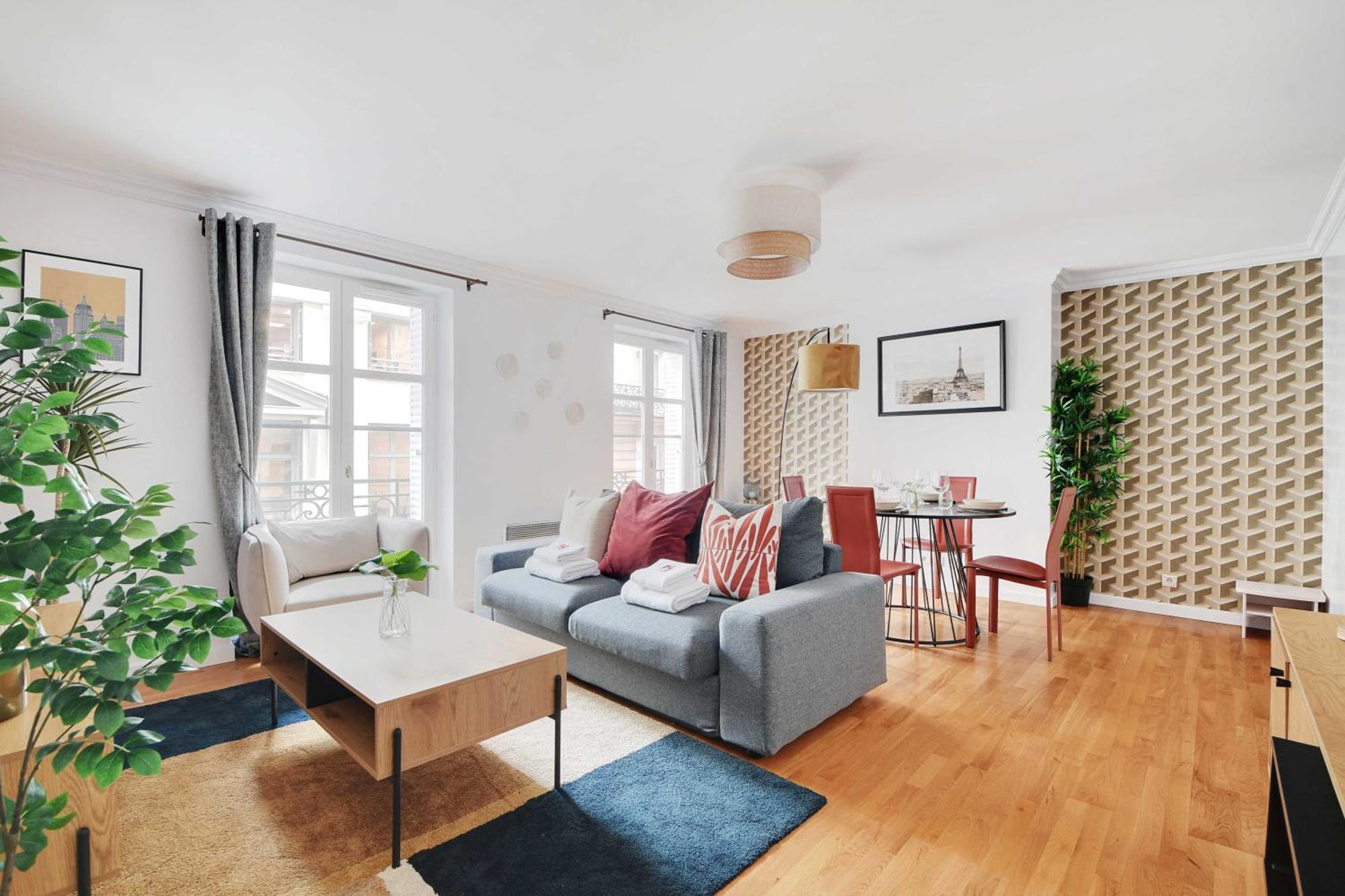 Charming -1br-4p- Arc De Triomphe Appartamento *