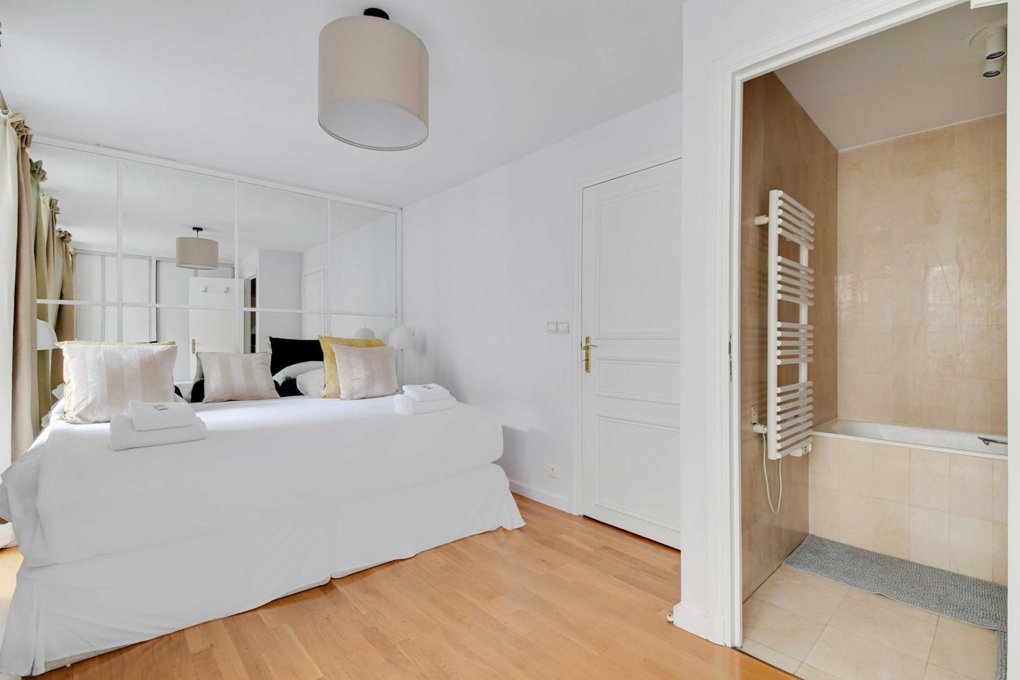 Appartamento Charming -1br-4p- Arc De Triomphe Parigi