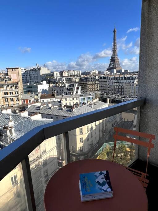 Tour Eiffel - Vue Imprenable Au-dessus Des Toits, Balcon Appartamento *