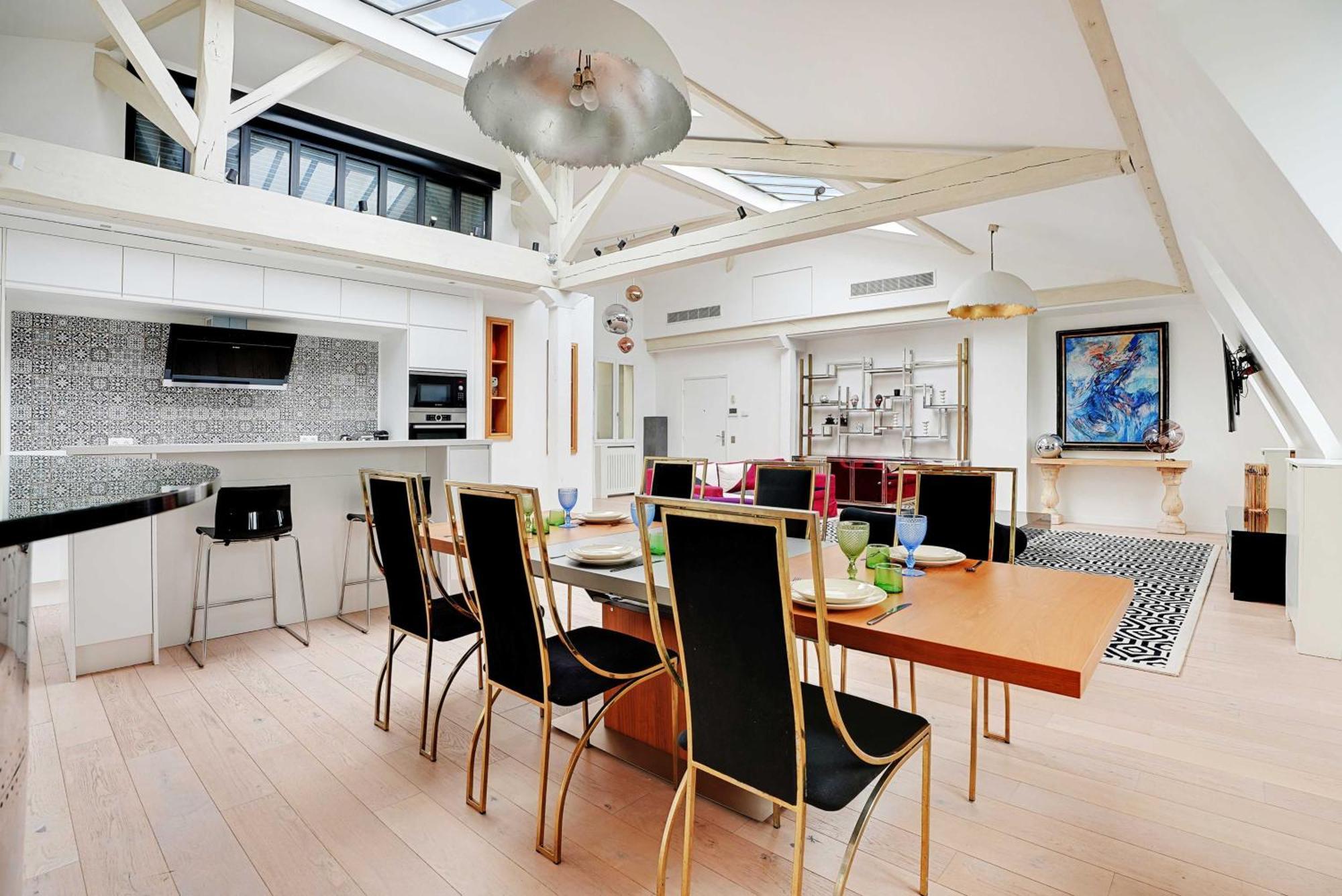 Designer Loft - 2bd-6p- Arc De Triomphe Parigi