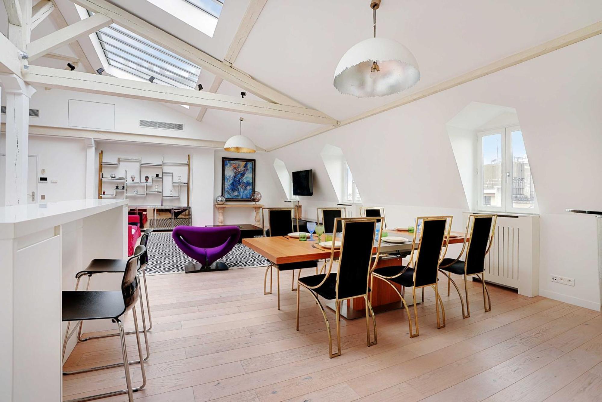 Designer Loft - 2bd-6p- Arc De Triomphe * Parigi