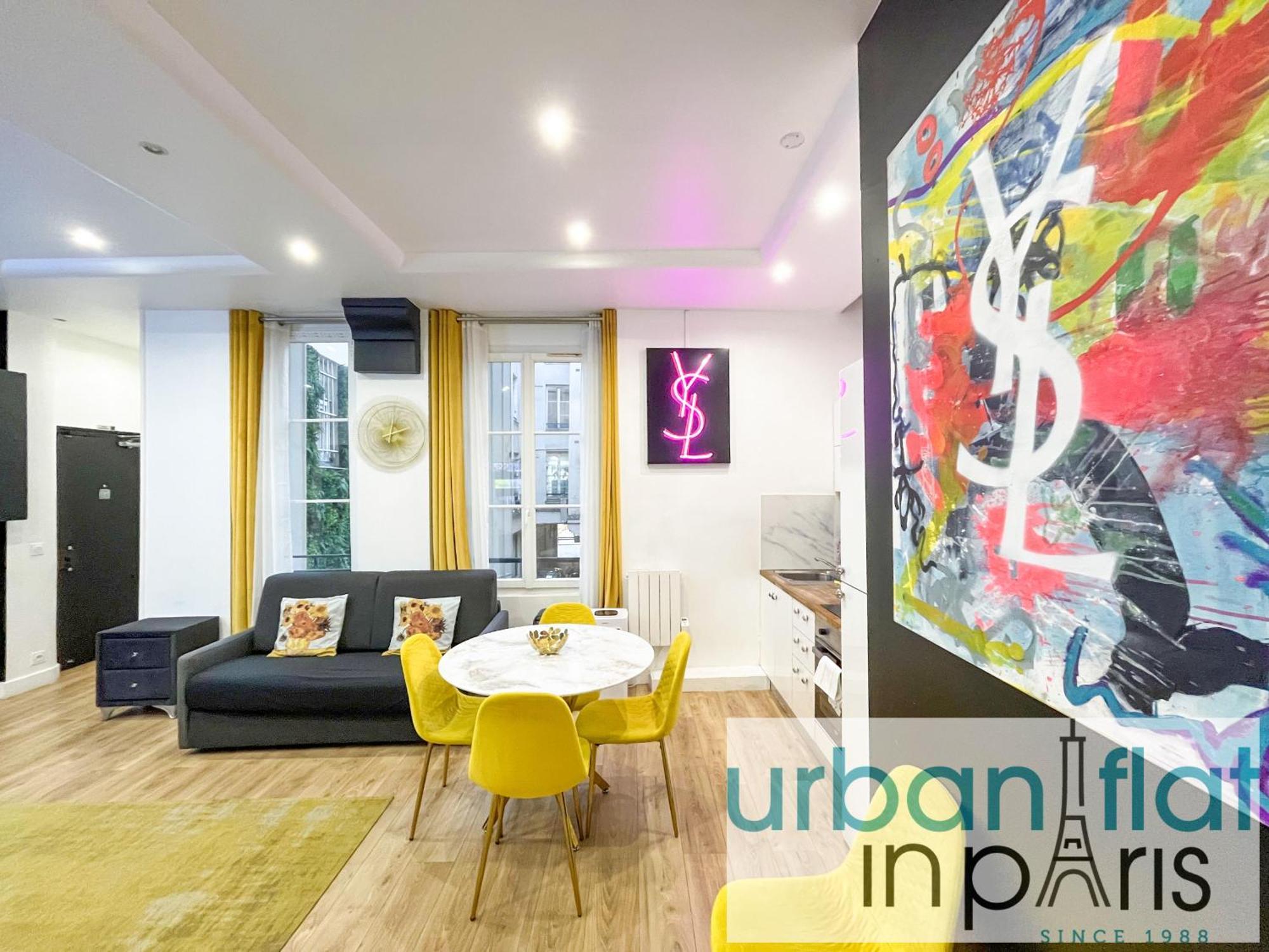 156 - Urban Ysl Flat In Montorgueil Appartamento