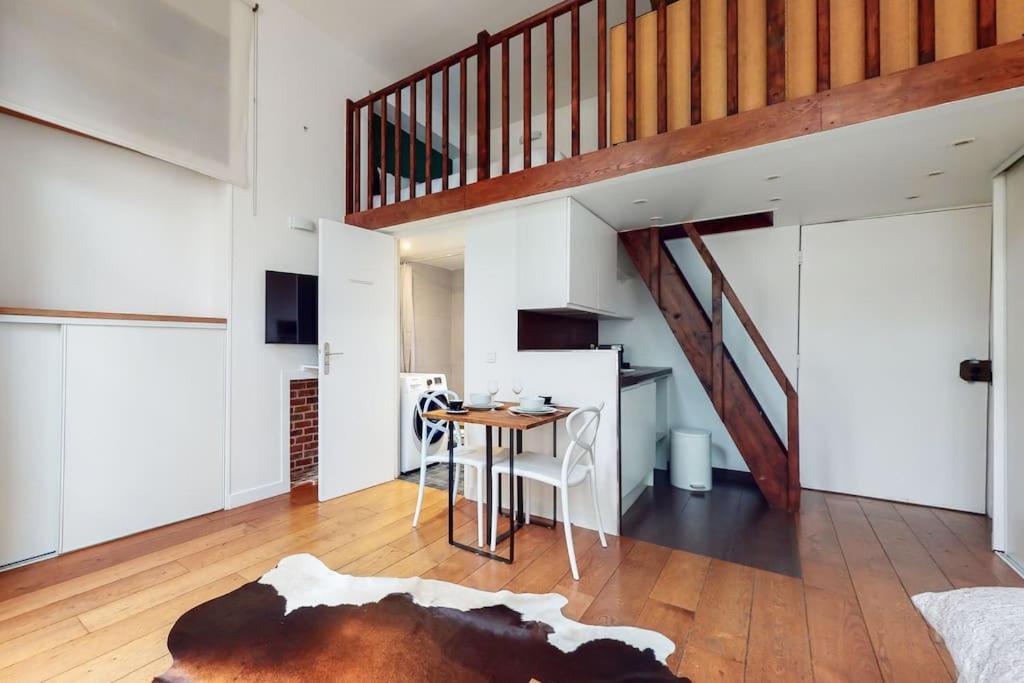 Chez Gustave: Clim Calm,saint Paul Marais, 2guests