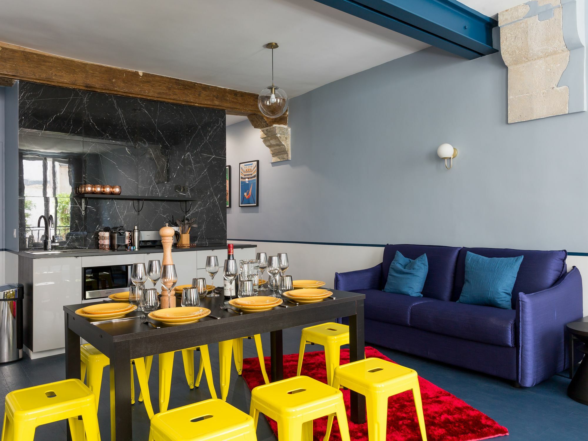 Luxury Family Loft 3 Bedroom 2 Bathroom Parigi