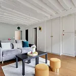 Chic Apartment -1Br-4P- Haut Marais - Republique