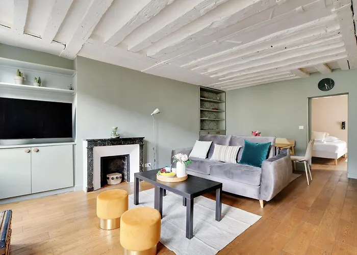 Chic Apartment -1Br-4P- Haut Marais - Republique