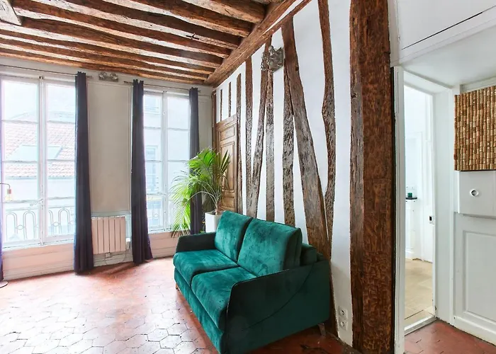 Quartier Montorgueil Paris City Apartment