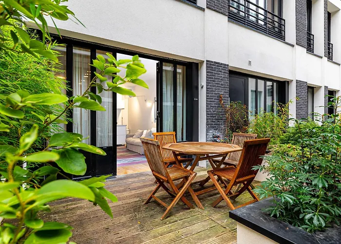 Quiet Apartment With Terrace&Ac-Le Marais/Bastille