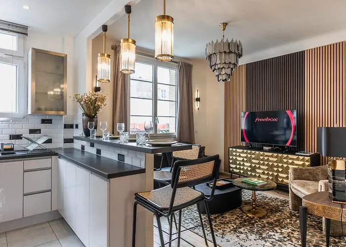 Cosy & Design Apartment 4 Guests - Eiffel Tower