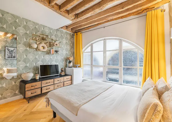 Superb Historical Studio Next To Louvre And Opera