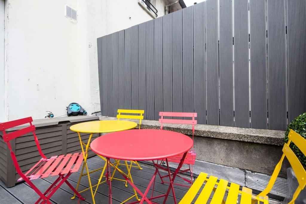 Amazing Terrasse In Center Of Appartamento Parigi