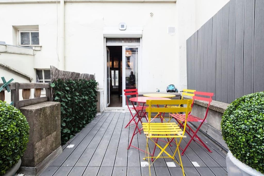Amazing Terrasse In Center Of Appartamento Parigi