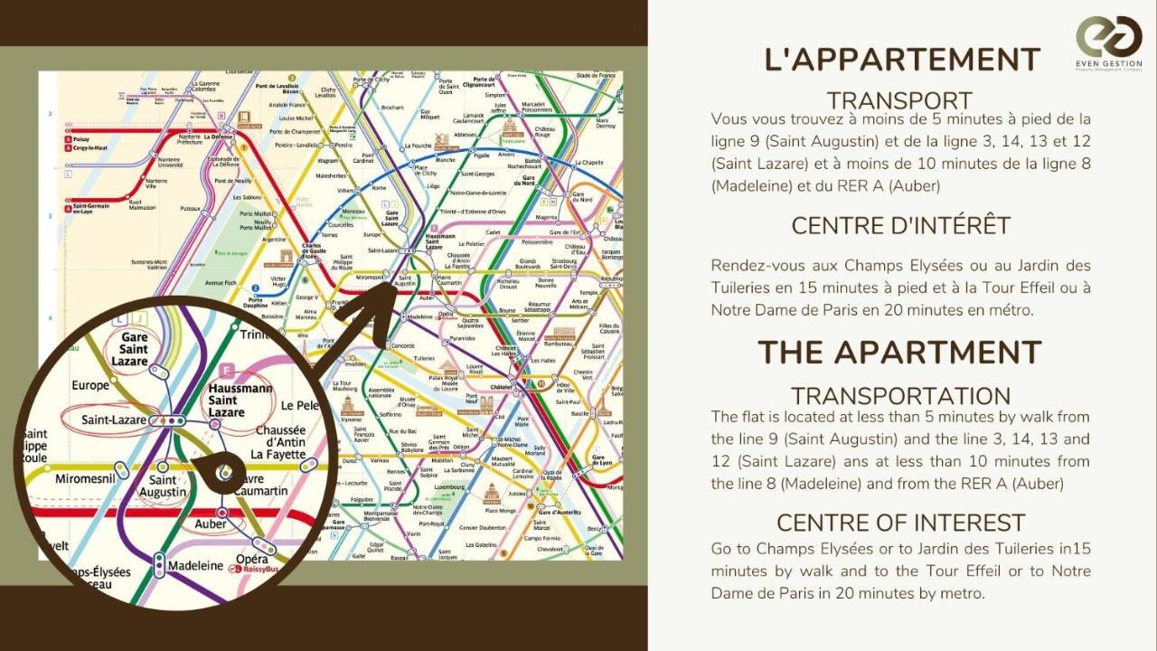 42.studio 4pers#madeleine#gallerie La Fayette * Paris