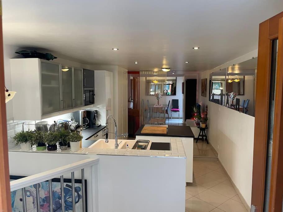 Chezadrienparis - De 90m2 En Souplex Parigi