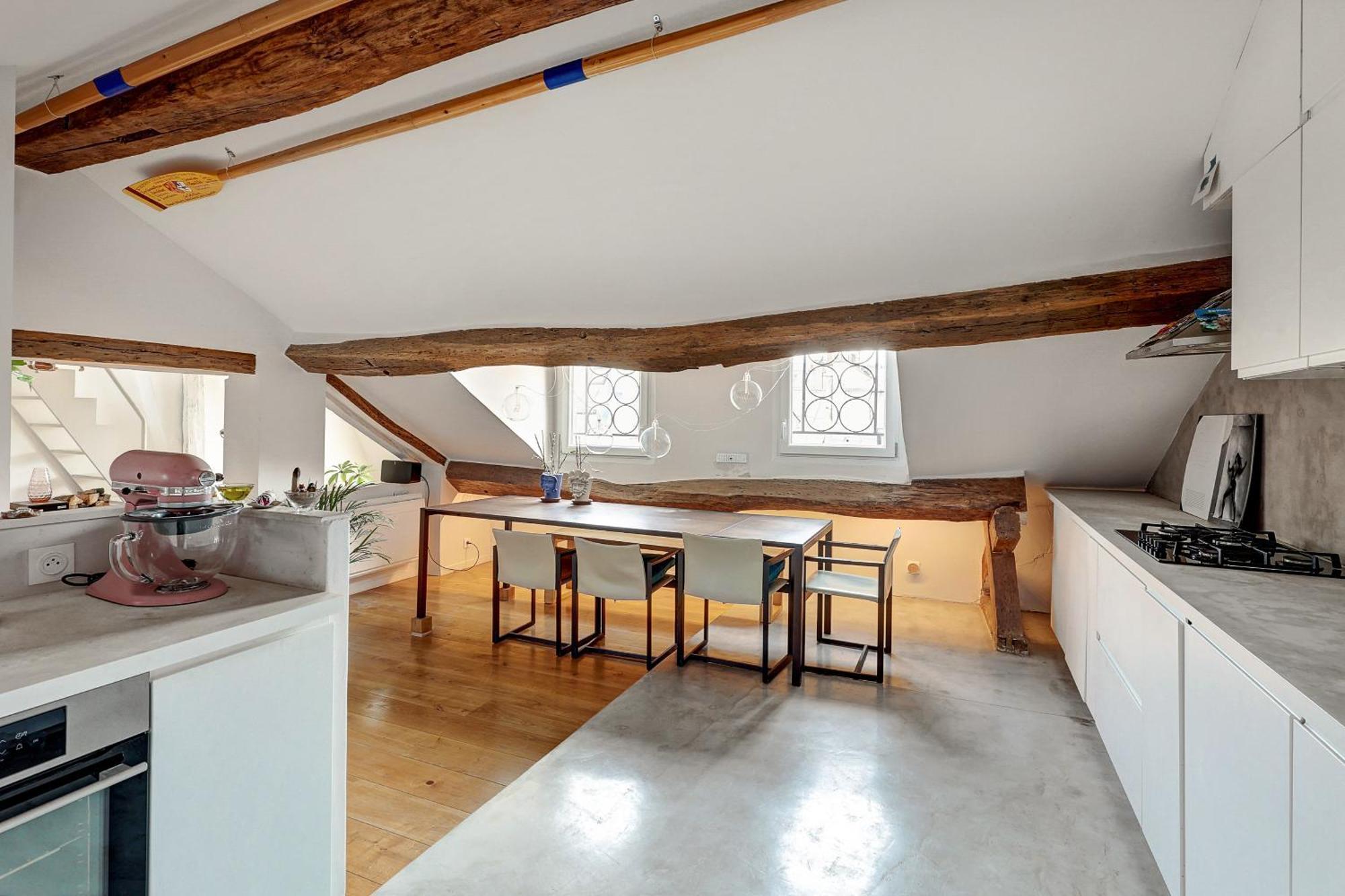 Pretty Parisian Penthouse Appartamento *