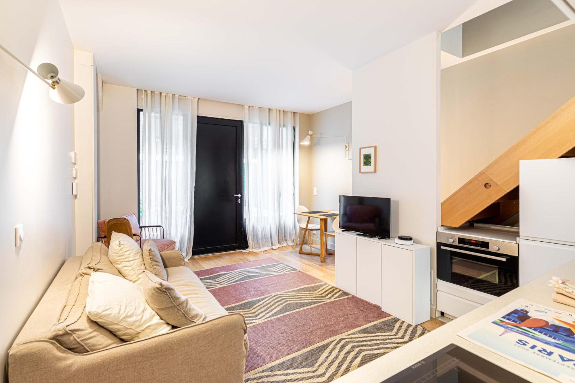 Quiet With Terrace&ac-le Marais/bastille Parigi