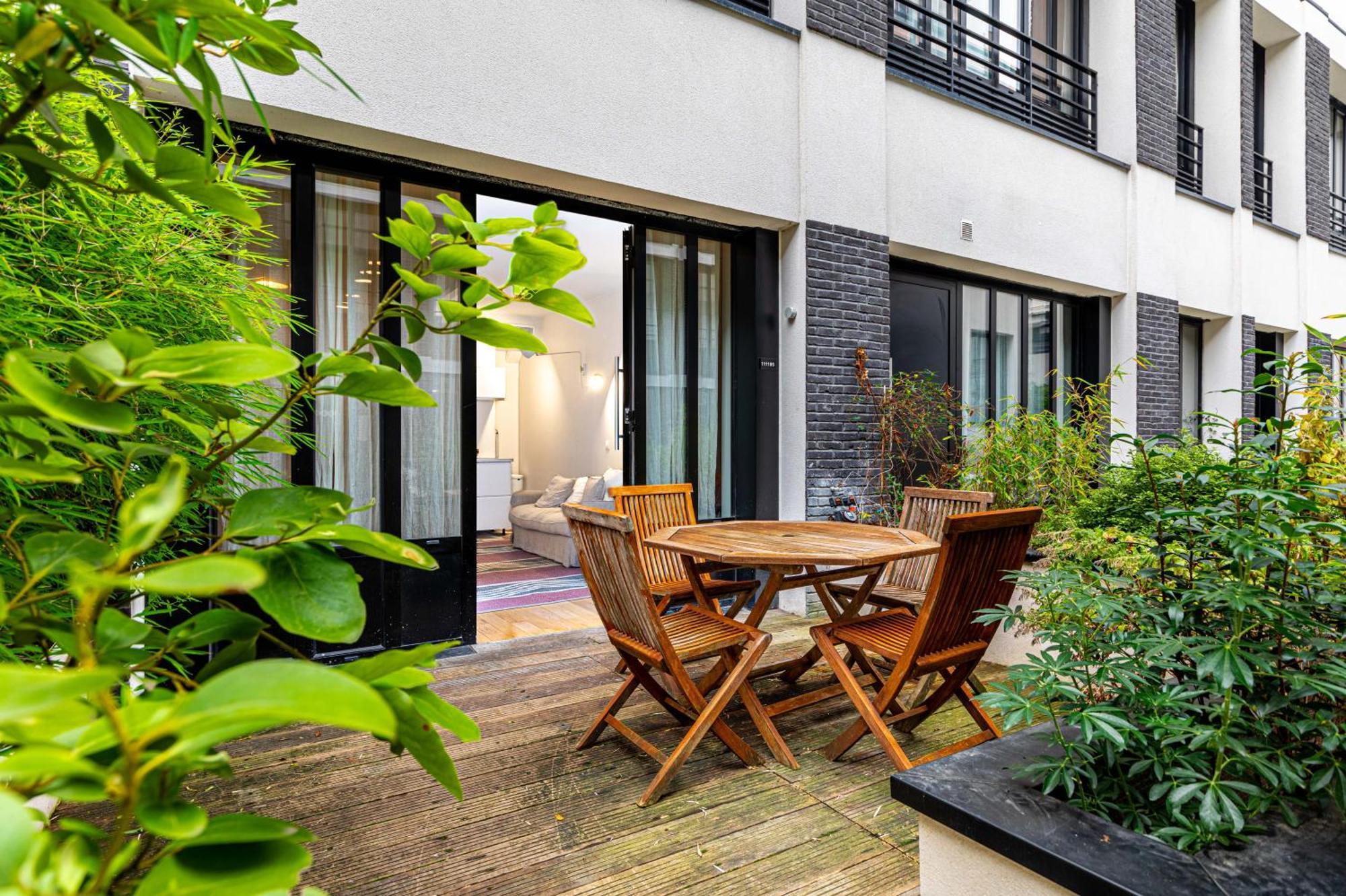 Quiet With Terrace&ac-le Marais/bastille Appartamento *
